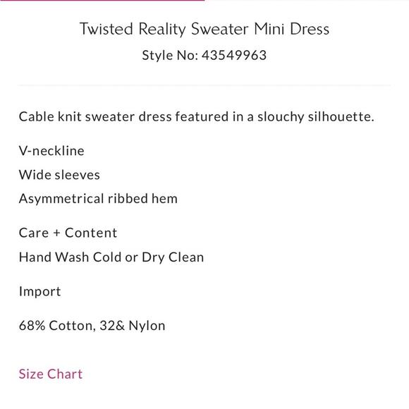 FREE PEOPLE TWISTED REALITY SWEATER MINI DRESS SLOUCHY CABLEKNIT BROWN XS - Picture 8 of 8